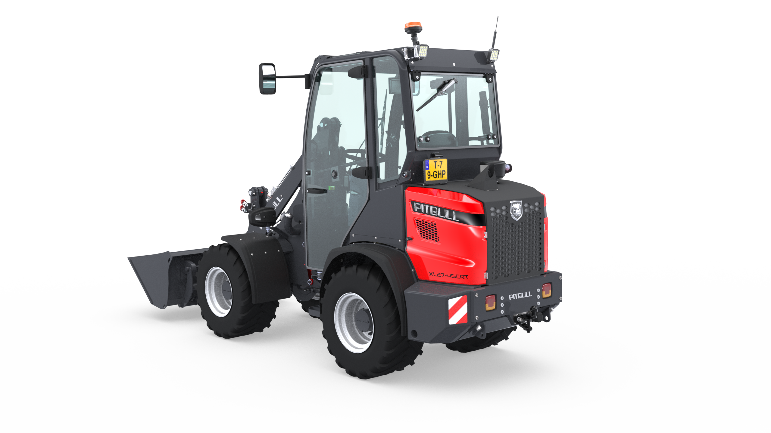 Pitbull Compact Loader XL27-45CRT Closed cabine - Pitbull